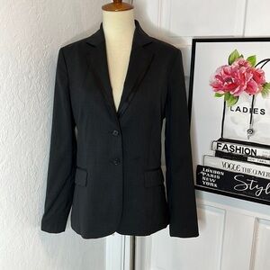 Jil Sander Navy Gray Blazer Size 36/4US
